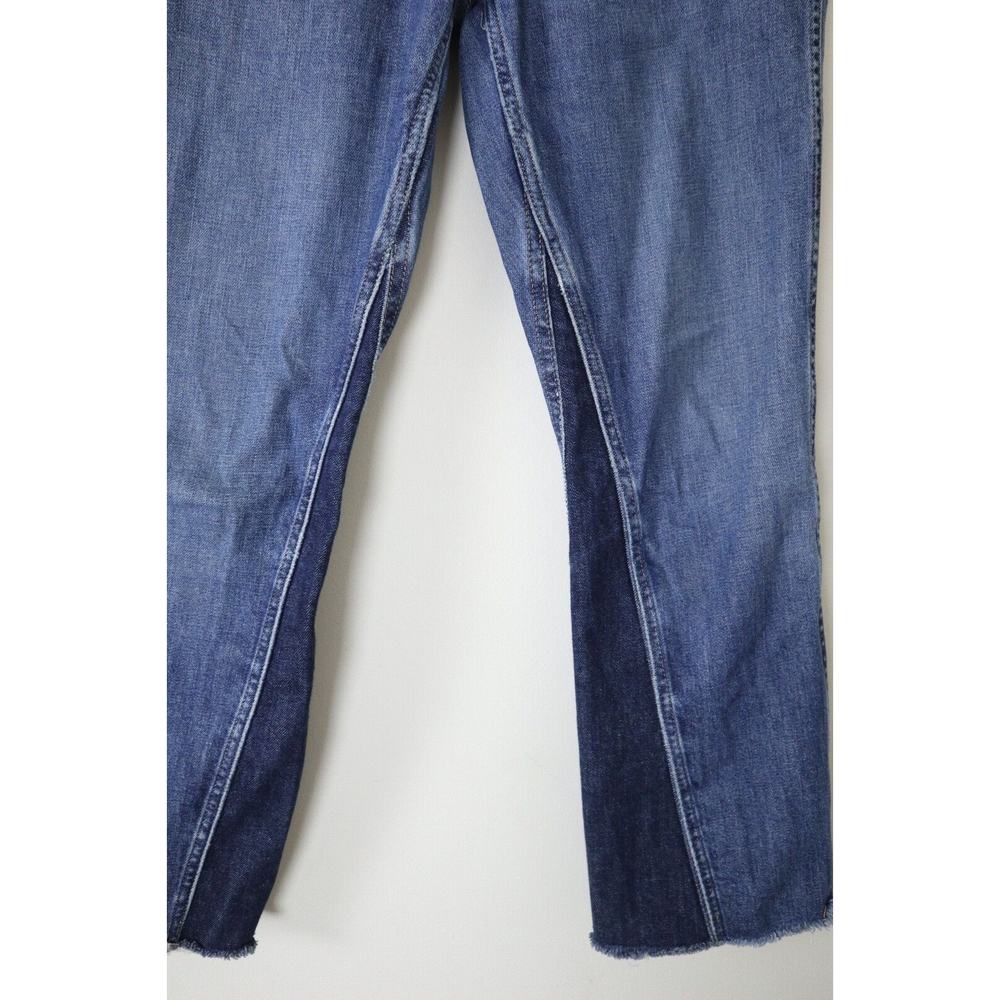 Everlane Size 26 Crop The Cheeky Bootcut Jean Medium Blue Denim - Picture 6 of 12